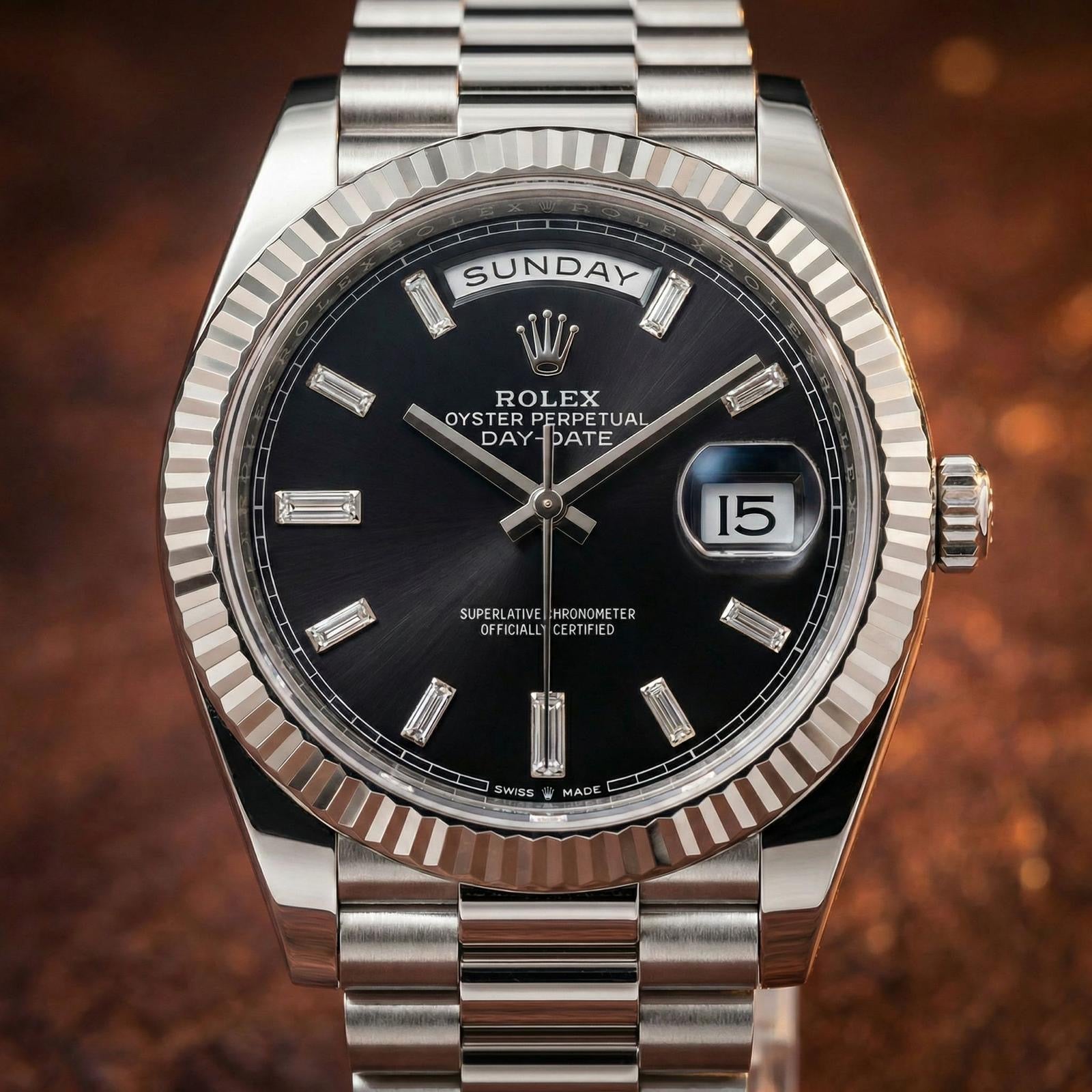Day Date Presidential 228239 White Gold 2022