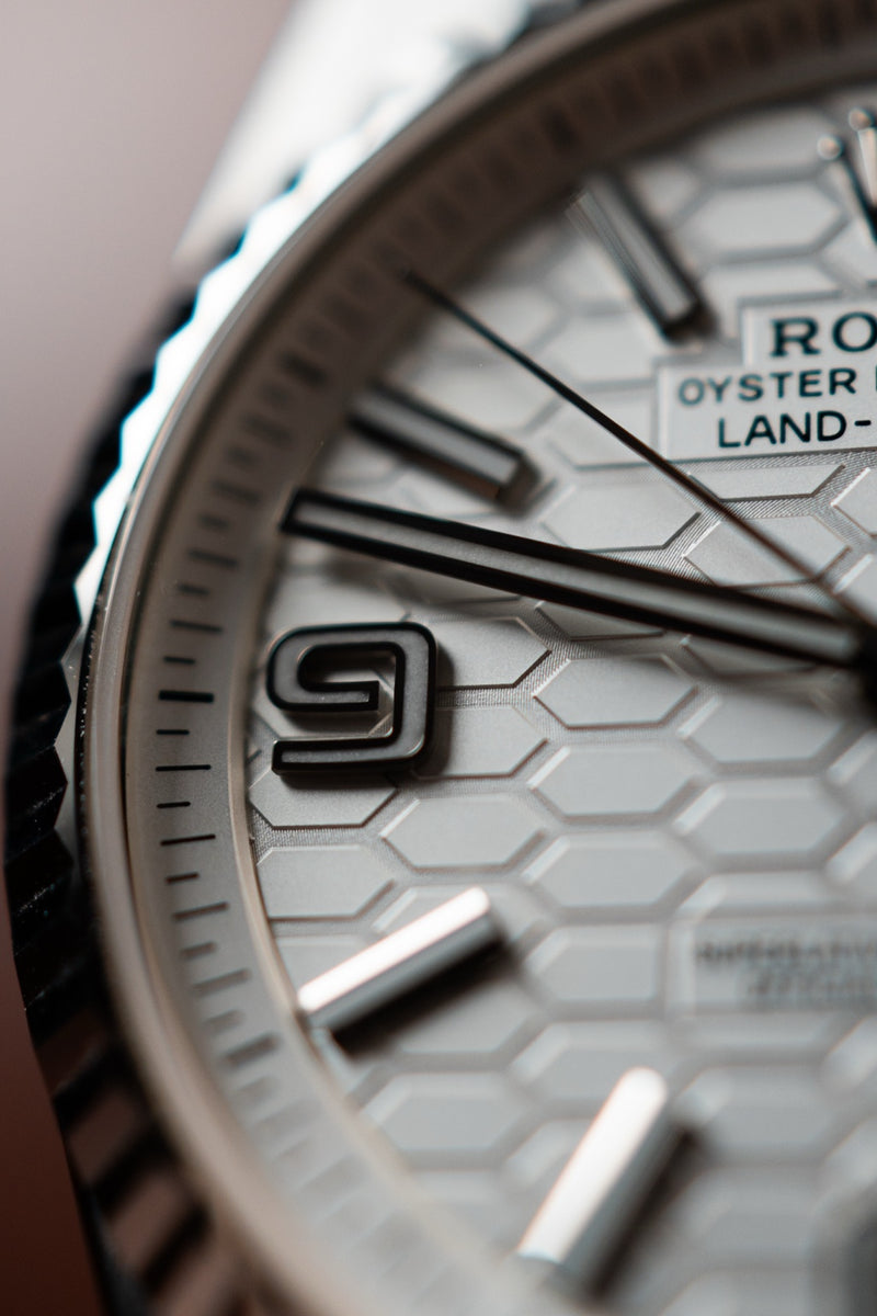 Rolex Land-Dweller 40 – White Honeycomb Dial | Ref. 127334