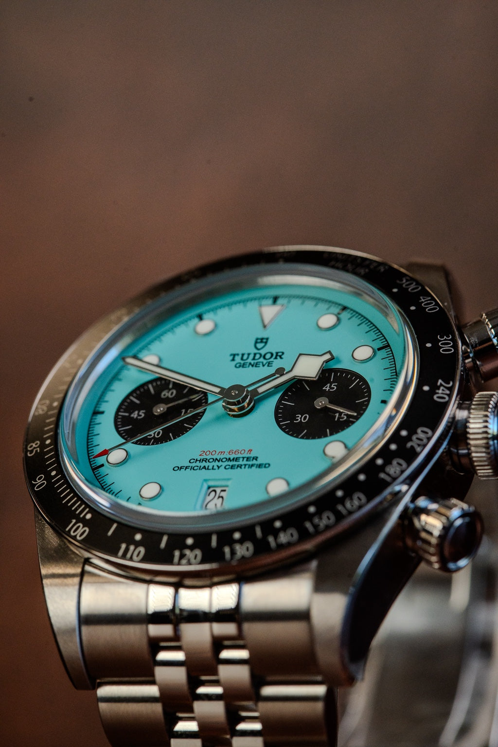 Tudor Black Bay Chrono “Flamingo Blue” M79360N-0024 — 2025 Full Set