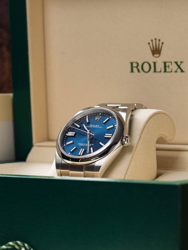 Rolex Oyster Perpetual 41 — Blue Dial