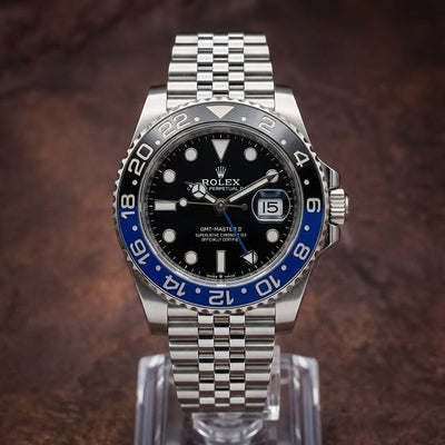Rolex GMT-Master II “Batgirl” — Black & Blue Bezel