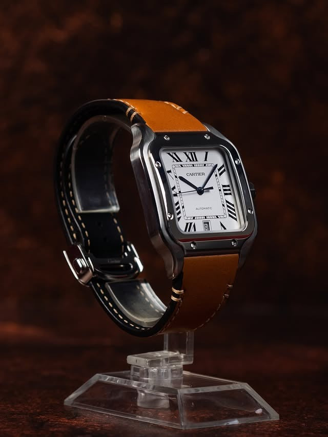 Cartier Santos Large — White Dial
