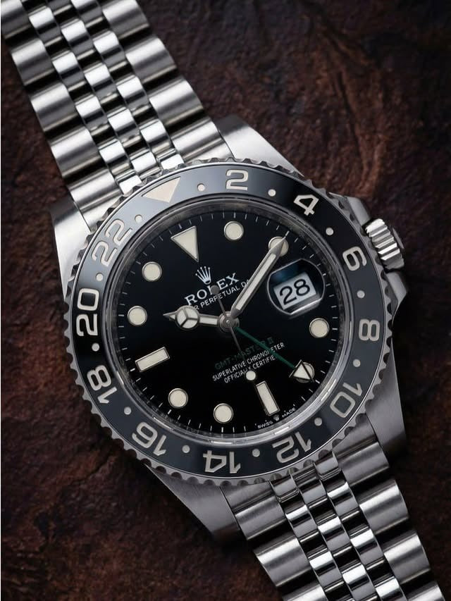 Rolex GMT-Master II “Bruce Wayne” — Black & Grey Bezel
