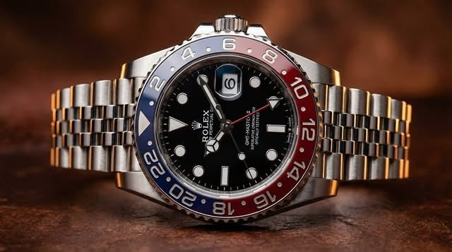 Rolex GMT-Master II “Pepsi” — Red & Blue Bezel