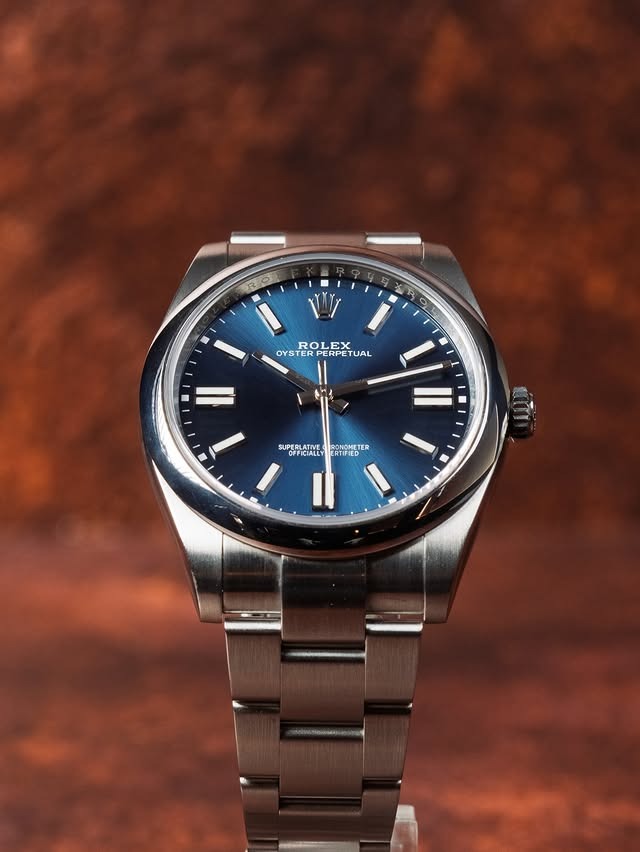 Rolex Oyster Perpetual 41 — Blue Dial