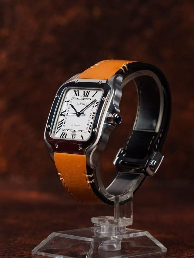 Cartier Santos Large — White Dial