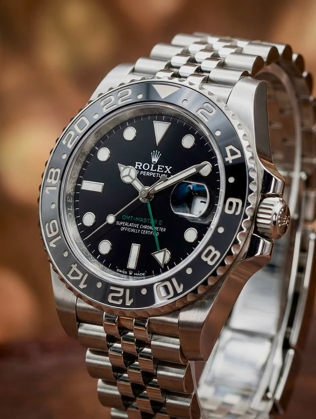 Rolex GMT-Master II “Bruce Wayne” — Black & Grey Bezel