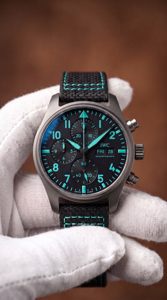 IWC Pilot’s Watch Chronograph 41 Mercedes-AMG PETRONAS IW388108 — 2025