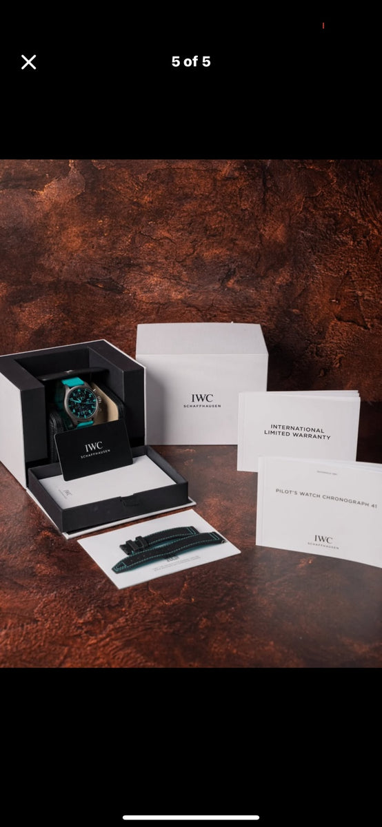 IWC Pilot’s Watch Chronograph 41 Mercedes-AMG PETRONAS IW388108 — 2025